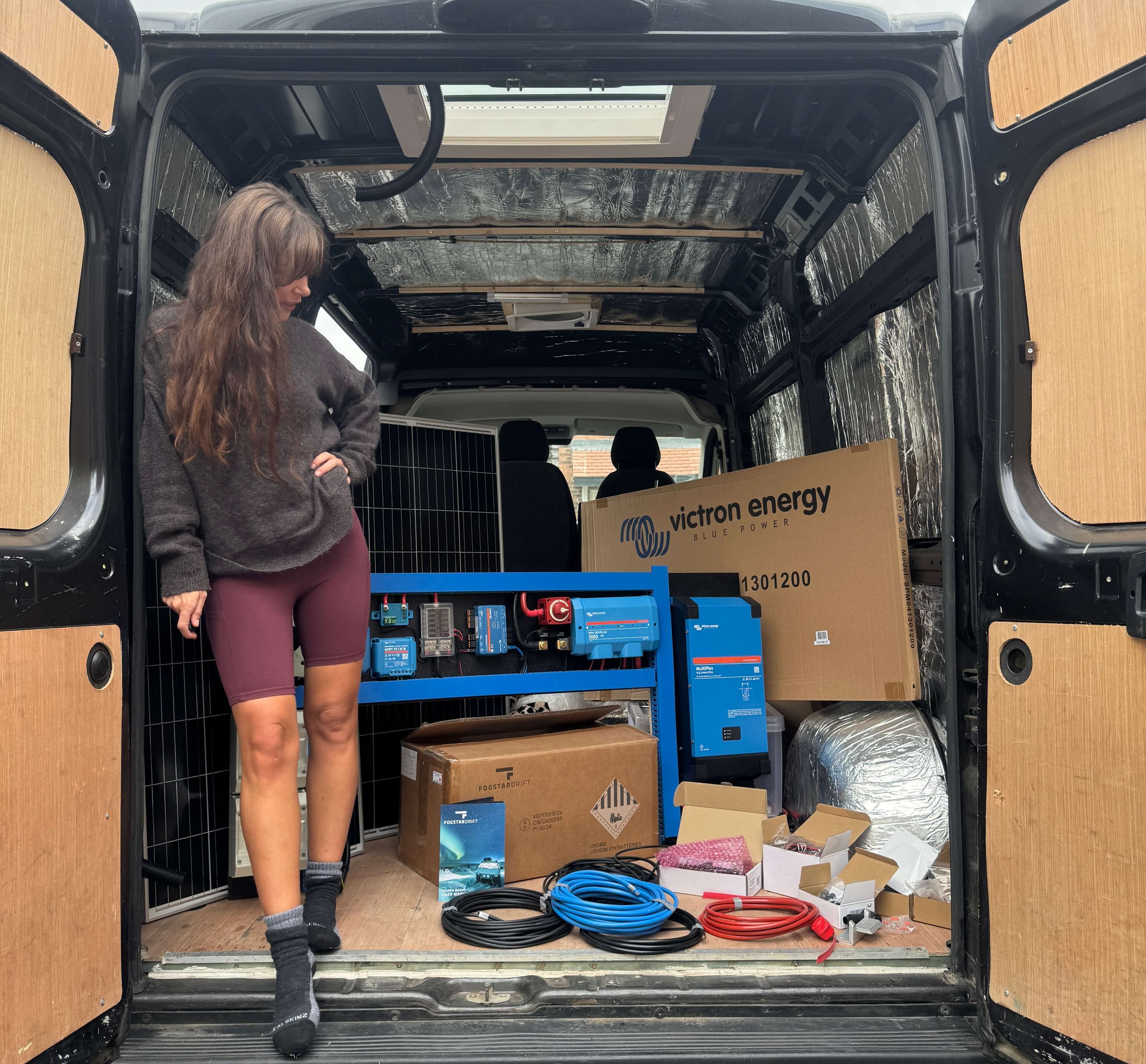 Mid-range campervan electrical kit