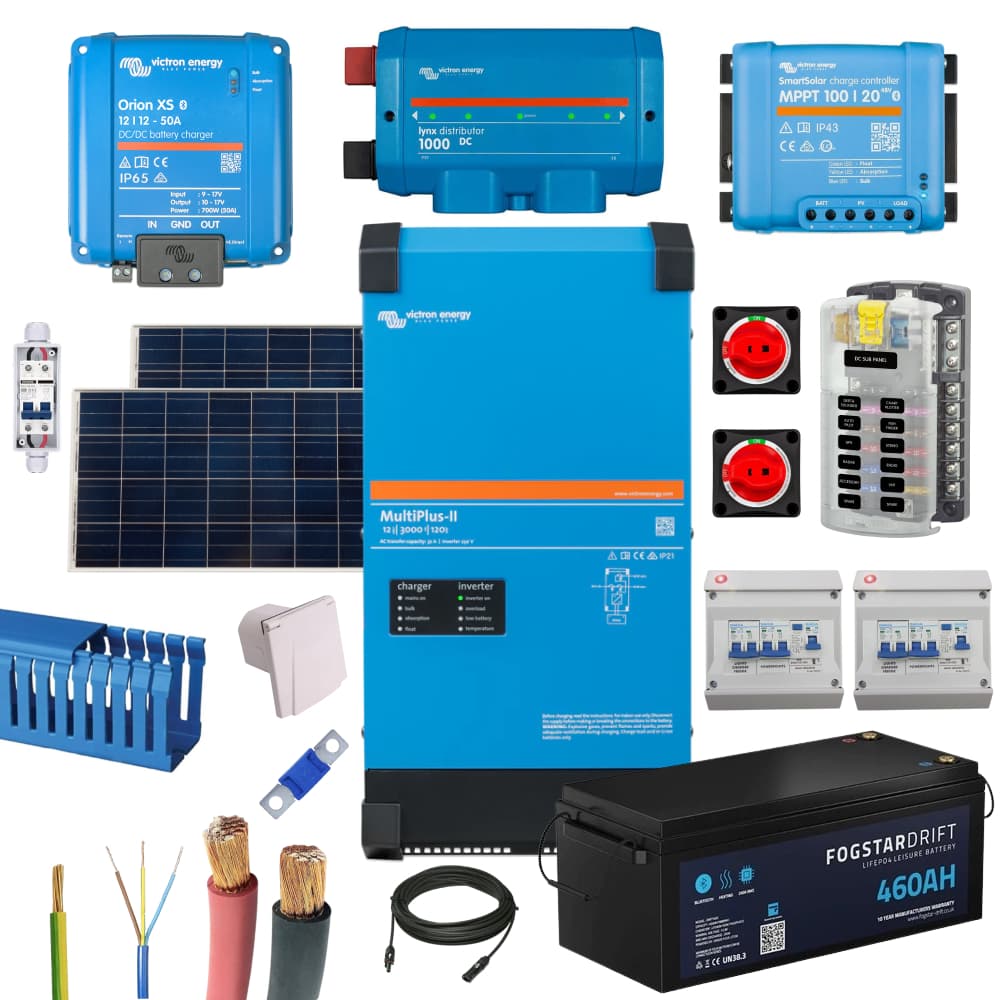 Nomad Campervan Electrical System
